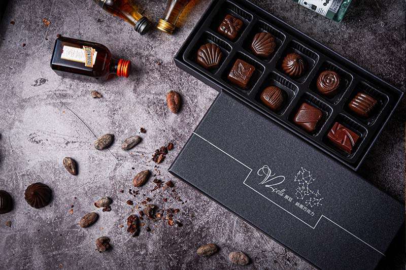 原豆酒心巧克力(大盒10入)